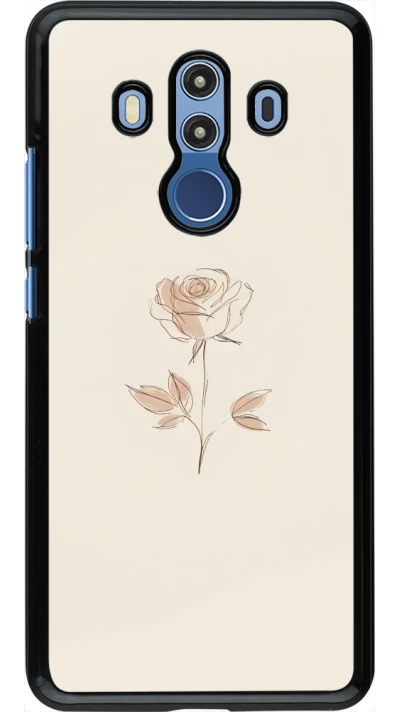 Coque Huawei Mate 10 Pro - Sable Rose Minimaliste