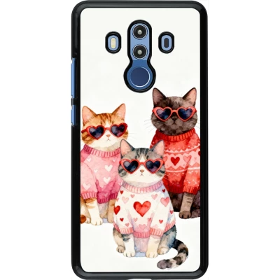 Coque Huawei Mate 10 Pro - Saint Valentines Day 26 Cat Love