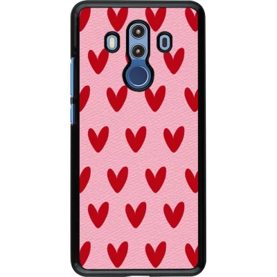 Huawei Mate 10 Pro Case Hülle - Saint Valentines Day 26 Pattern heart