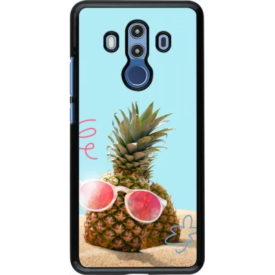 Coque Huawei Mate 10 Pro - Pineapple with glasses Summer 2026