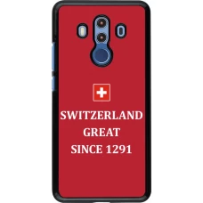 Coque Huawei Mate 10 Pro - Switzerland Great Since 1291