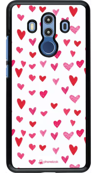 Coque Huawei Mate 10 Pro - Valentine 2022 Many pink hearts