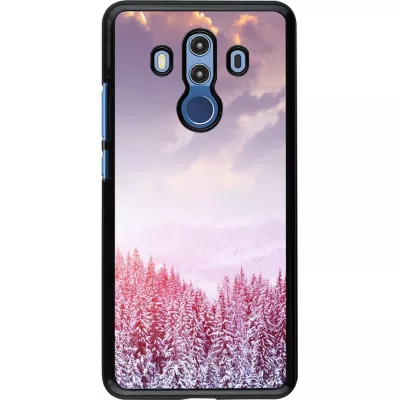 Huawei Mate 10 Pro Case Hülle - Winter 22 Pink Forest