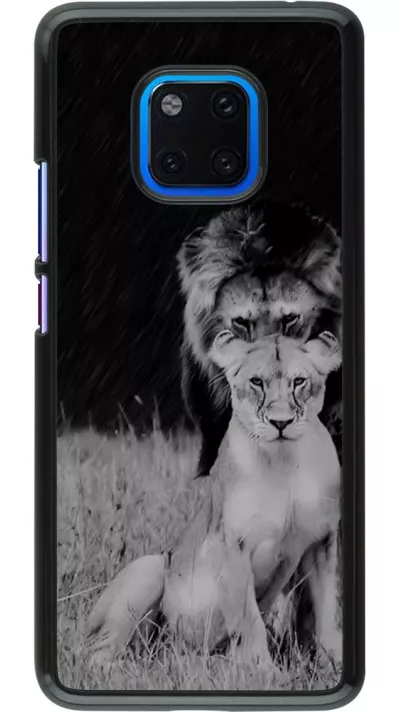 Hülle Huawei Mate 20 Pro - Angry lions