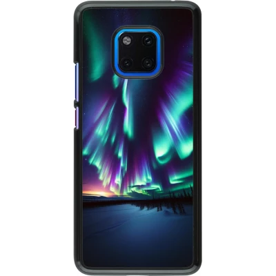 Huawei Mate 20 Pro Case Hülle - Funkelndes Nordlicht