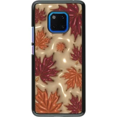 Huawei Mate 20 Pro Case Hülle - Autumn 26 3D leaves