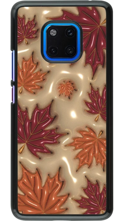 Huawei Mate 20 Pro Case Hülle - Autumn 26 3D leaves
