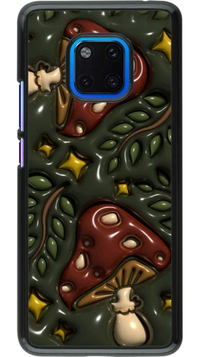 Huawei Mate 20 Pro Case Hülle - Autumn 26 3D mushrooms