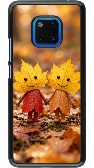 Huawei Mate 20 Pro Case Hülle - Autumn 26 Couple of leaves
