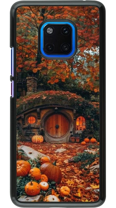 Huawei Mate 20 Pro Case Hülle - Autumn 26 Hobbit house