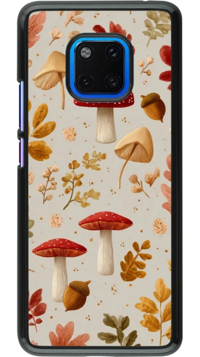 Huawei Mate 20 Pro Case Hülle - Autumn 26 Mushrooms and leaves