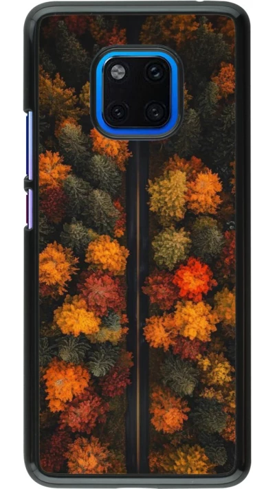 Huawei Mate 20 Pro Case Hülle - Autumn 26 Road in autumn