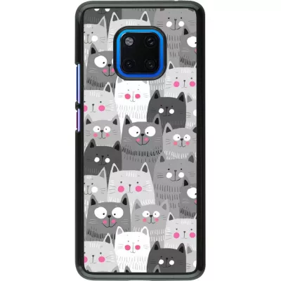 Hülle Huawei Mate 20 Pro - Katzenschwärme