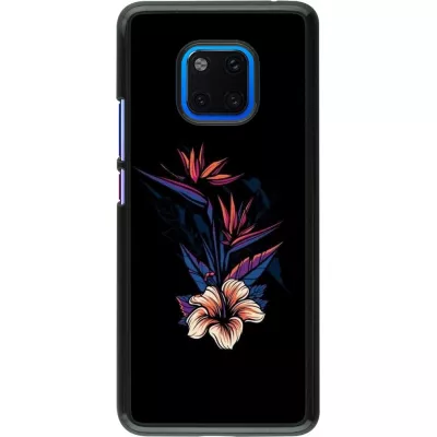 Coque Huawei Mate 20 Pro - Dark Flowers