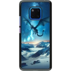 Coque Huawei Mate 20 Pro - Dragon nocturne montagne