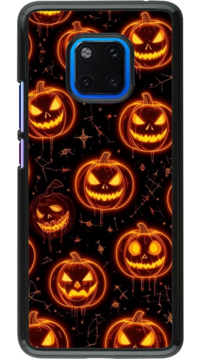 Coque Huawei Mate 20 Pro - Halloween 2026 Pattern Pumpkins