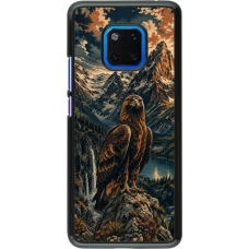 Huawei Mate 20 Pro Case Hülle - Linocut Steinadler
