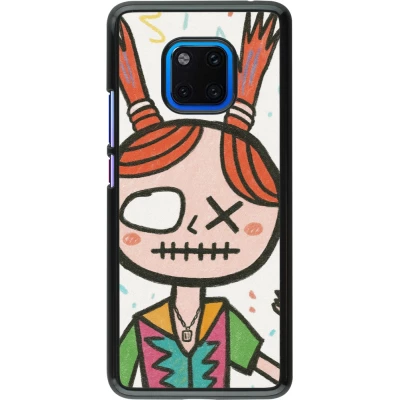 Coque Huawei Mate 20 Pro - Little Girl Sketch