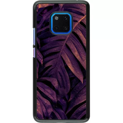 Coque Huawei Mate 20 Pro - Purple Light Leaves