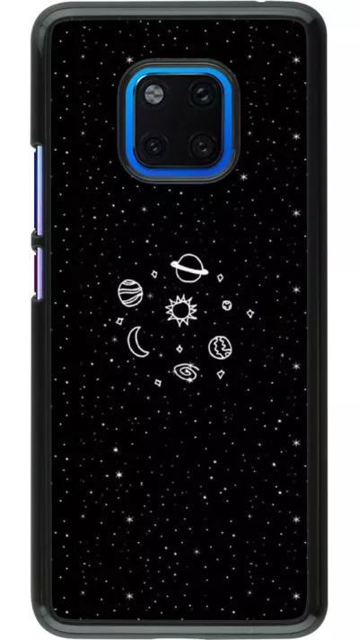Hülle Huawei Mate 20 Pro - Space Doodle