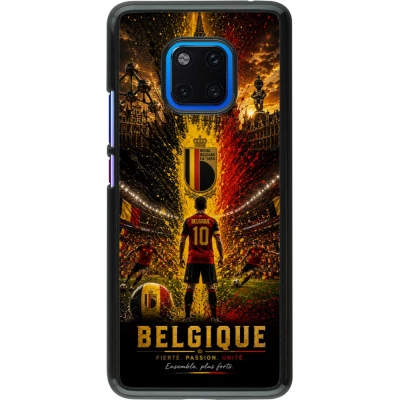 Huawei Mate 20 Pro Case Hülle - Fussball Belgien splash 2026