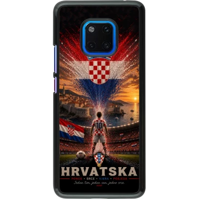 Coque Huawei Mate 20 Pro - Football Croatie splash 2026