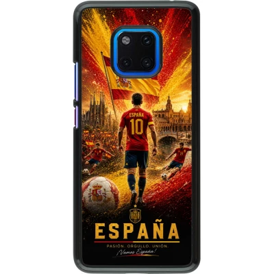 Coque Huawei Mate 20 Pro - Football Espagne splash 2026