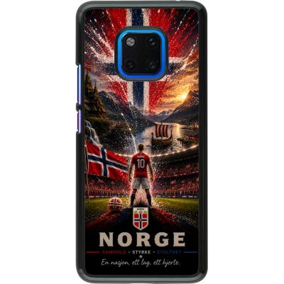Coque Huawei Mate 20 Pro - Football Norvège splash 2026