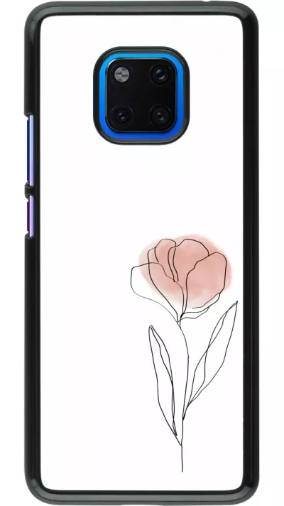 Coque Huawei Mate 20 Pro - Spring 23 minimalist flower