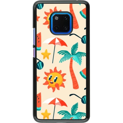 Coque Huawei Mate 20 Pro - Summer 2025 Pattern soleil