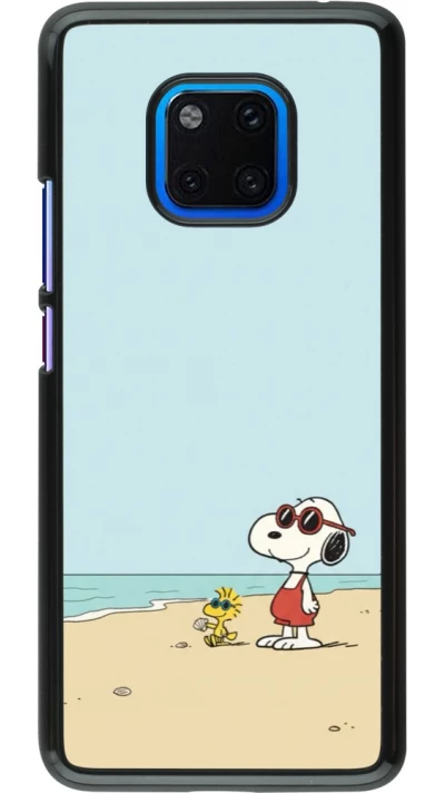 Coque Huawei Mate 20 Pro - Snoopy on the beach Summer 2026