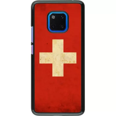 Hülle Huawei Mate 20 Pro - Vintage Flag SWISS