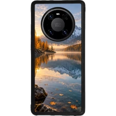 Huawei Mate 40 Pro Case Hülle - Silikon schwarz Autumn 26 Autumn lake