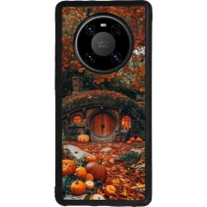 Huawei Mate 40 Pro Case Hülle - Silikon schwarz Autumn 26 Hobbit house