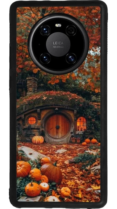 Huawei Mate 40 Pro Case Hülle - Silikon schwarz Autumn 26 Hobbit house