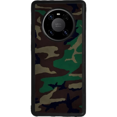 Coque Huawei Mate 40 Pro - Silicone rigide noir Camouflage 3