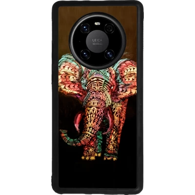 Coque Huawei Mate 40 Pro - Silicone rigide noir Elephant 02