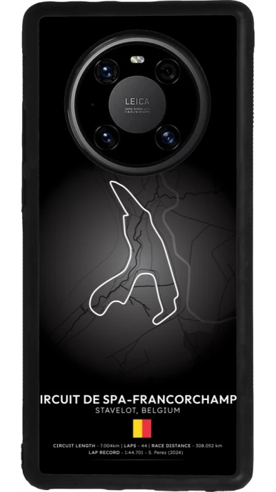 Huawei Mate 40 Pro Case Hülle - Silikon schwarz F1 Track 2025 Belgium