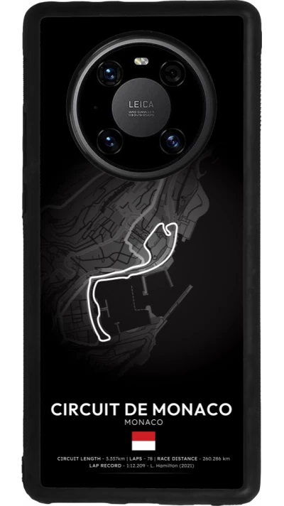 Huawei Mate 40 Pro Case Hülle - Silikon schwarz F1 Track 2025 Monaco