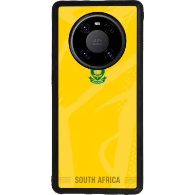 Huawei Mate 40 Pro Case Hülle - Silikon schwarz Südafrika 2026 personalisierbares Fussballtrikot