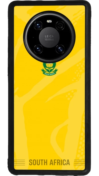 Huawei Mate 40 Pro Case Hülle - Silikon schwarz Südafrika 2026 personalisierbares Fussballtrikot
