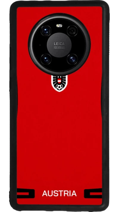 Huawei Mate 40 Pro Case Hülle - Silikon schwarz O?sterreich 2026 personalisierbares Fussballtrikot