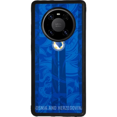 Huawei Mate 40 Pro Case Hülle - Silikon schwarz Bosnien und Herzegowina 2026 personalisierbares Fussballtrikot