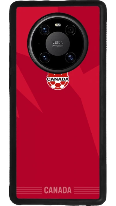 Huawei Mate 40 Pro Case Hülle - Silikon schwarz Kanada 2026 personalisierbares Fussballtrikot
