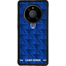 Huawei Mate 40 Pro Case Hülle - Silikon schwarz Kap Verde 2026 personalisierbares Fussballtrikot