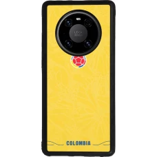 Coque Huawei Mate 40 Pro - Silicone rigide noir Maillot de football Colombie 2026 personnalisable