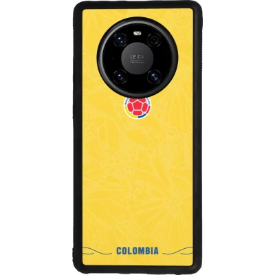 Coque Huawei Mate 40 Pro - Silicone rigide noir Maillot de football Colombie 2026 personnalisable