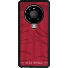 Coque Huawei Mate 40 Pro - Silicone rigide noir Maillot de football Corée du Sud 2026 personnalisable