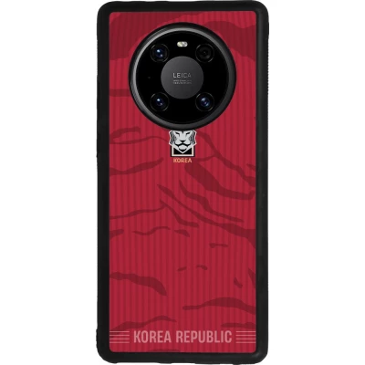 Huawei Mate 40 Pro Case Hülle - Silikon schwarz Südkorea 2026 personalisierbares Fussballtrikot