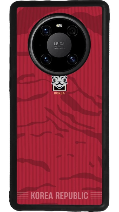 Huawei Mate 40 Pro Case Hülle - Silikon schwarz Südkorea 2026 personalisierbares Fussballtrikot